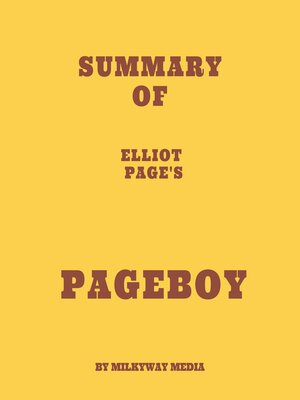 cover image of Summary of Elliot Page's Pageboy